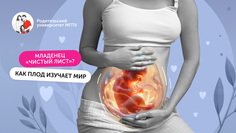 Младенец: «чистый лист» или?