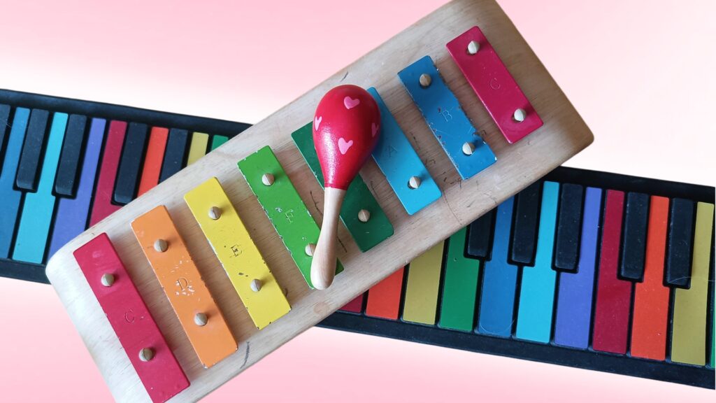 Игрушки для детей до 3 лет: детские музыкальные инструменты